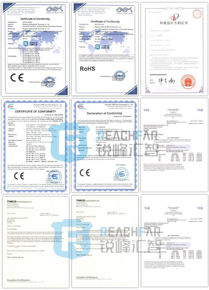Reachfar rf-v10+ fácil instala o perseguidor dos gps da motocicleta e o alarme contra-roubo dos altifalante